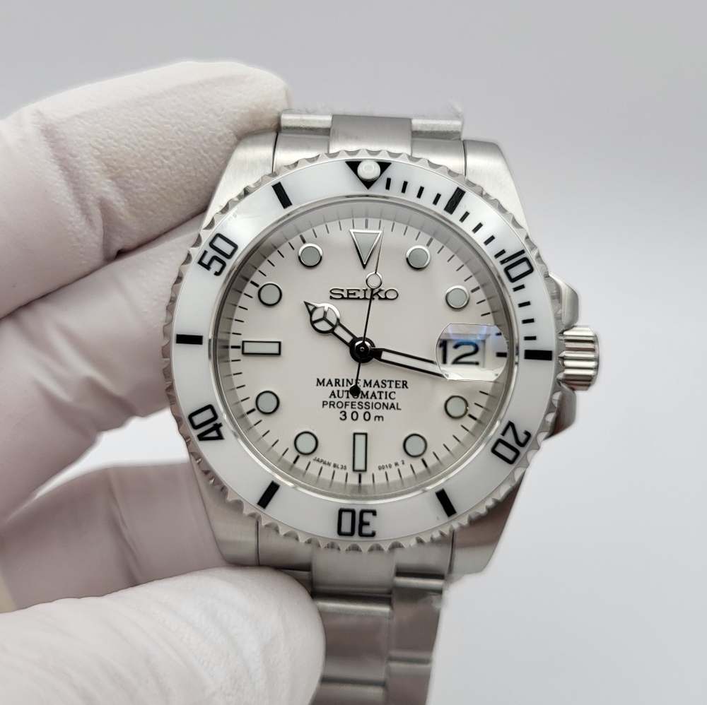New Custom SeikoMod 40mm Automatic Dive Watch - Picture 4 of 4